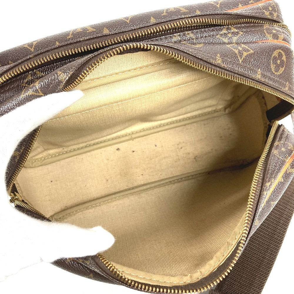 LOUIS VUITTON M45254 モノグラム リポーターPM リポーター PM 斜め掛け カバン ショルダーバッグ モノグラムキャンバス ユニセックス ブラウン