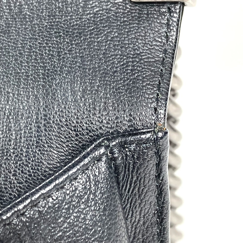 CHANEL A92193 マトラッセ キルティング ボーイシャネル ラージ 28 カバン Wチェーンバッグ カバン フラップ ショルダーバッグ キャビアスキン ユニセックス ブラック