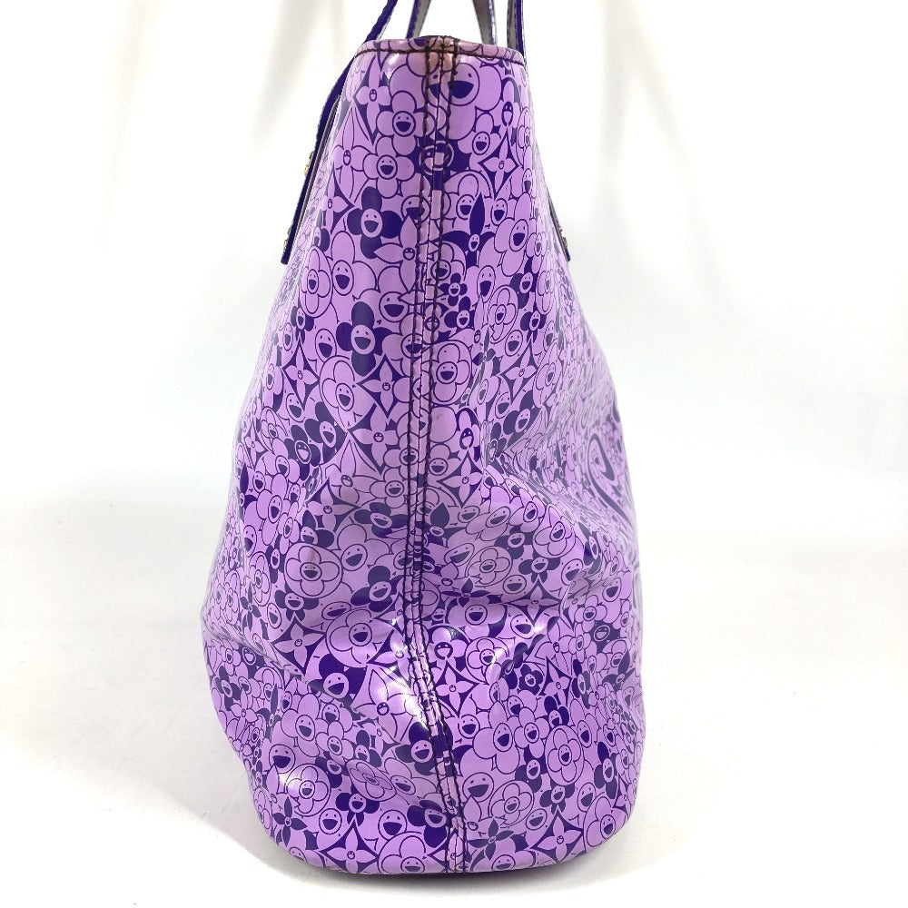 LOUIS VUITTON M93162 コスミックブラッサム 村上隆 コスミックPM コスミック PM 肩掛け カバン トートバッグ ショルダーバッグ PVC レディース パープル