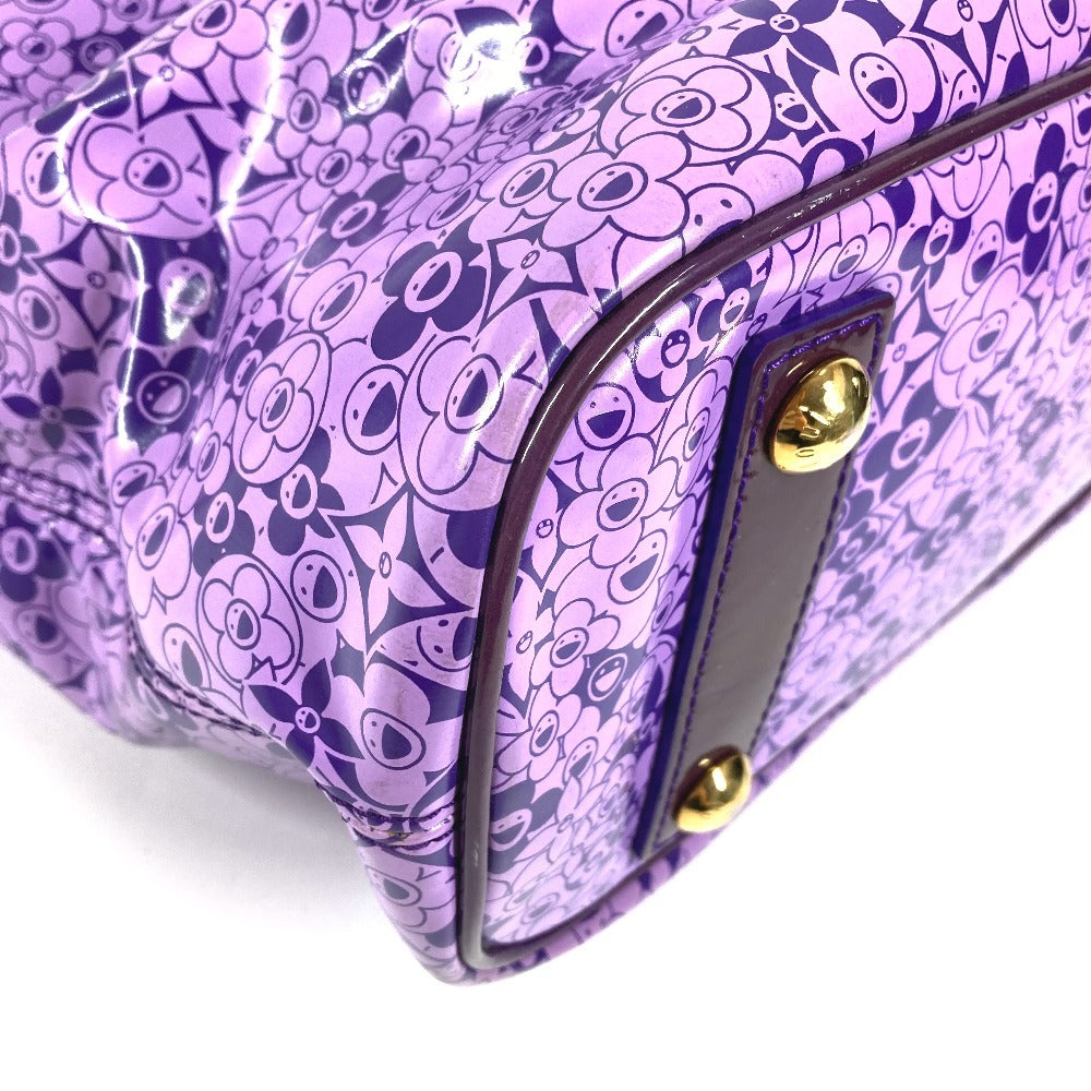 LOUIS VUITTON M93162 コスミックブラッサム 村上隆 コスミックPM コスミック PM 肩掛け カバン トートバッグ ショルダーバッグ PVC レディース パープル