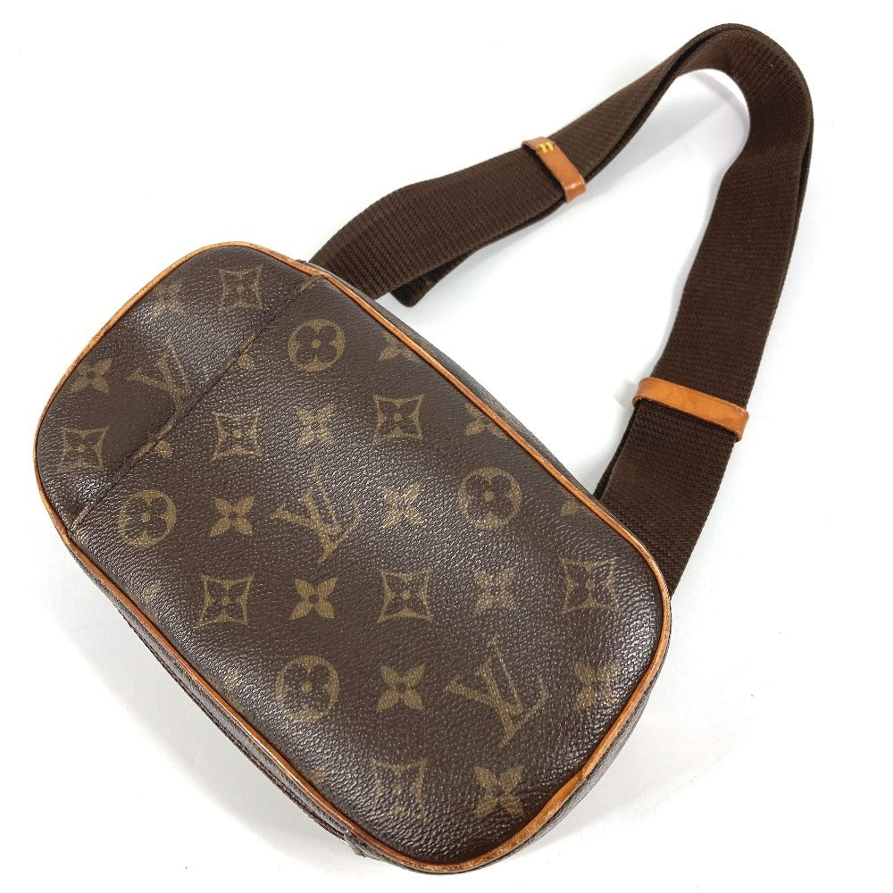 LOUIS VUITTON M51870 モノグラム ポシェット ガンジュ ポシェットガンジュ カバン ショルダーバッグ クロス ボディバッグ スリングバッグ ボディバッグ モノグラムキャンバス ユニセックス ブラウン