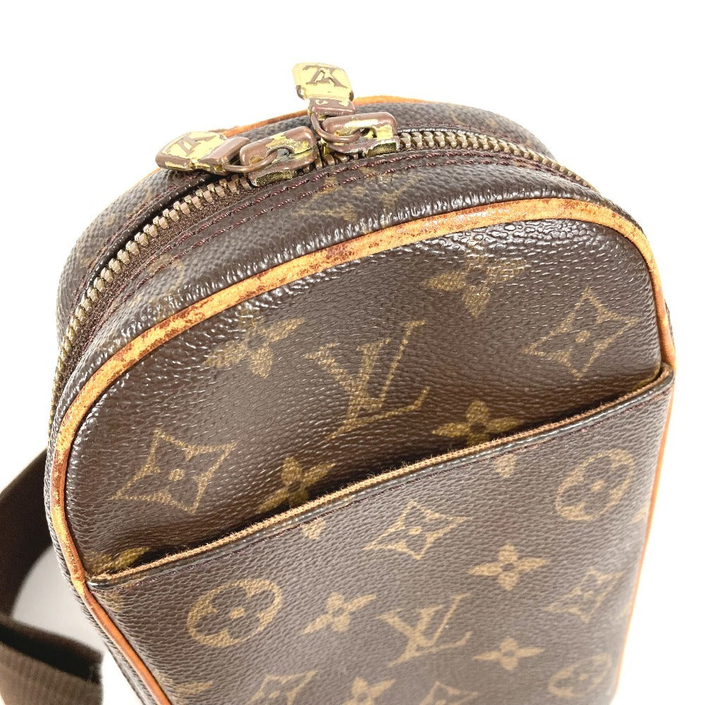 LOUIS VUITTON M51870 モノグラム ポシェット ガンジュ ポシェットガンジュ カバン ショルダーバッグ クロス ボディバッグ スリングバッグ ボディバッグ モノグラムキャンバス ユニセックス ブラウン