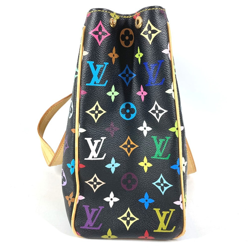 LOUIS VUITTON M40095 モノグラムマルチカラー オーレリアMM オーレリア MM カバン トートバッグ 肩掛け ショルダーバッグ モノグラムマルチカラーキャンバス ユニセックス ブラック