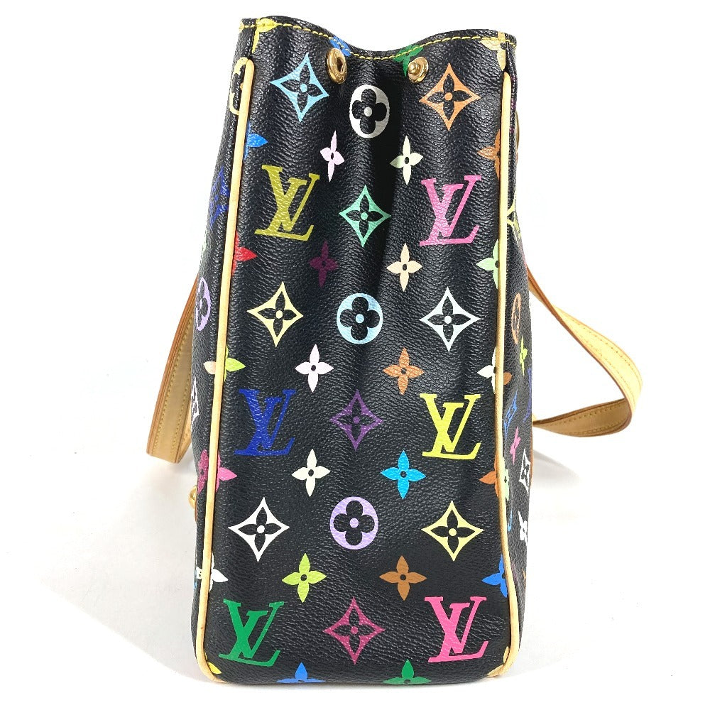LOUIS VUITTON M40095 モノグラムマルチカラー オーレリアMM オーレリア MM カバン トートバッグ 肩掛け ショルダーバッグ モノグラムマルチカラーキャンバス ユニセックス ブラック