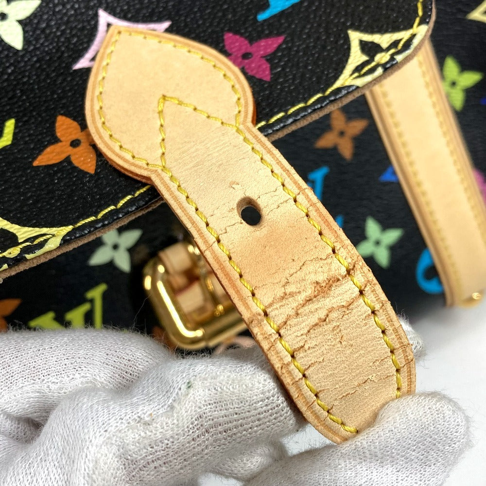 LOUIS VUITTON M40095 モノグラムマルチカラー オーレリアMM オーレリア MM カバン トートバッグ 肩掛け ショルダーバッグ モノグラムマルチカラーキャンバス ユニセックス ブラック