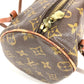LOUIS VUITTON M51386 モノグラム 旧型 パピヨン26 カバン ショルダーバッグ 肩掛け 筒形バッグ ハンドバッグ モノグラムキャンバス ユニセックス ブラウン