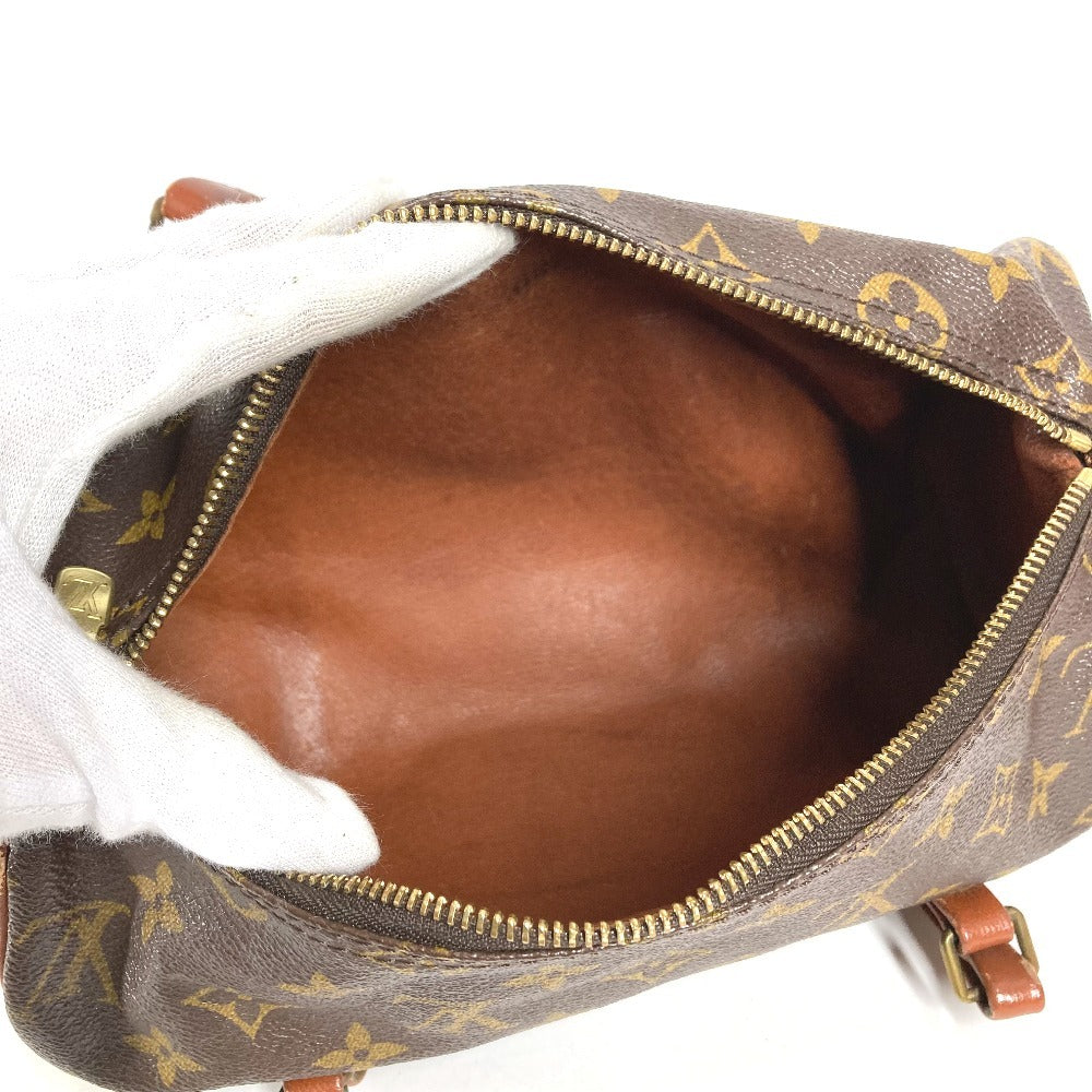LOUIS VUITTON M51386 モノグラム 旧型 パピヨン26 カバン ショルダーバッグ 肩掛け 筒形バッグ ハンドバッグ モノグラムキャンバス ユニセックス ブラウン