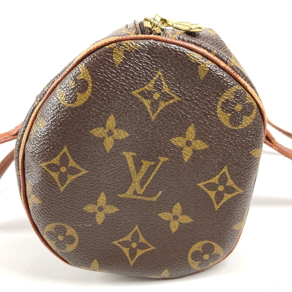 LOUIS VUITTON M51386 モノグラム 旧型 パピヨン26 カバン ショルダーバッグ 肩掛け 筒形バッグ ハンドバッグ モノグラムキャンバス ユニセックス ブラウン
