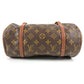 LOUIS VUITTON M51386 モノグラム 旧型 パピヨン26 カバン ショルダーバッグ 肩掛け 筒形バッグ ハンドバッグ モノグラムキャンバス ユニセックス ブラウン