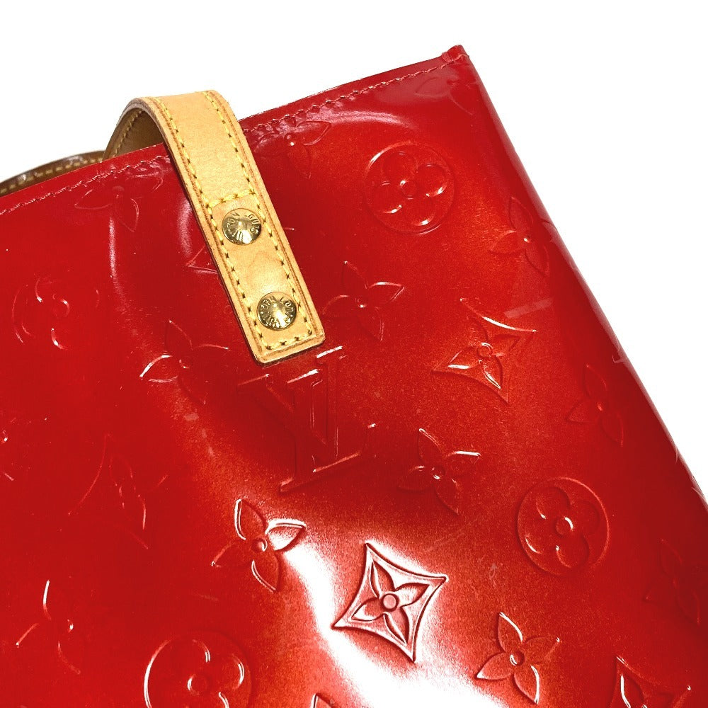 LOUIS VUITTON Ｍ91990 モノグラムヴェルニ リードPM リード PM カバン ミニバッグ ハンドバッグ モノグラムヴェルニキャンバス レディース ポムダムール レッド