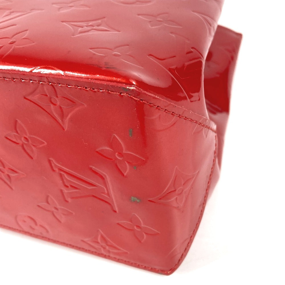 LOUIS VUITTON Ｍ91990 モノグラムヴェルニ リードPM リード PM カバン ミニバッグ ハンドバッグ モノグラムヴェルニキャンバス レディース ポムダムール レッド