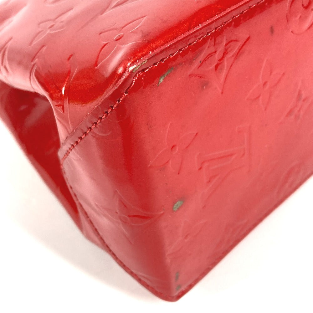 LOUIS VUITTON Ｍ91990 モノグラムヴェルニ リードPM リード PM カバン ミニバッグ ハンドバッグ モノグラムヴェルニキャンバス レディース ポムダムール レッド
