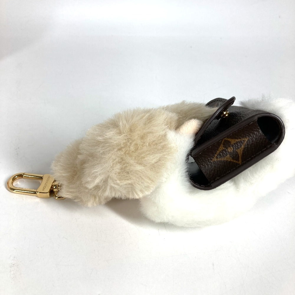 LOUIS VUITTON M02603 モノグラム バッグチャーム ヴィヴィエンヌ ストラップ イヤフォン バッグチャーム キーホルダー モノグラムキャンバス ユニセックス ブラウン