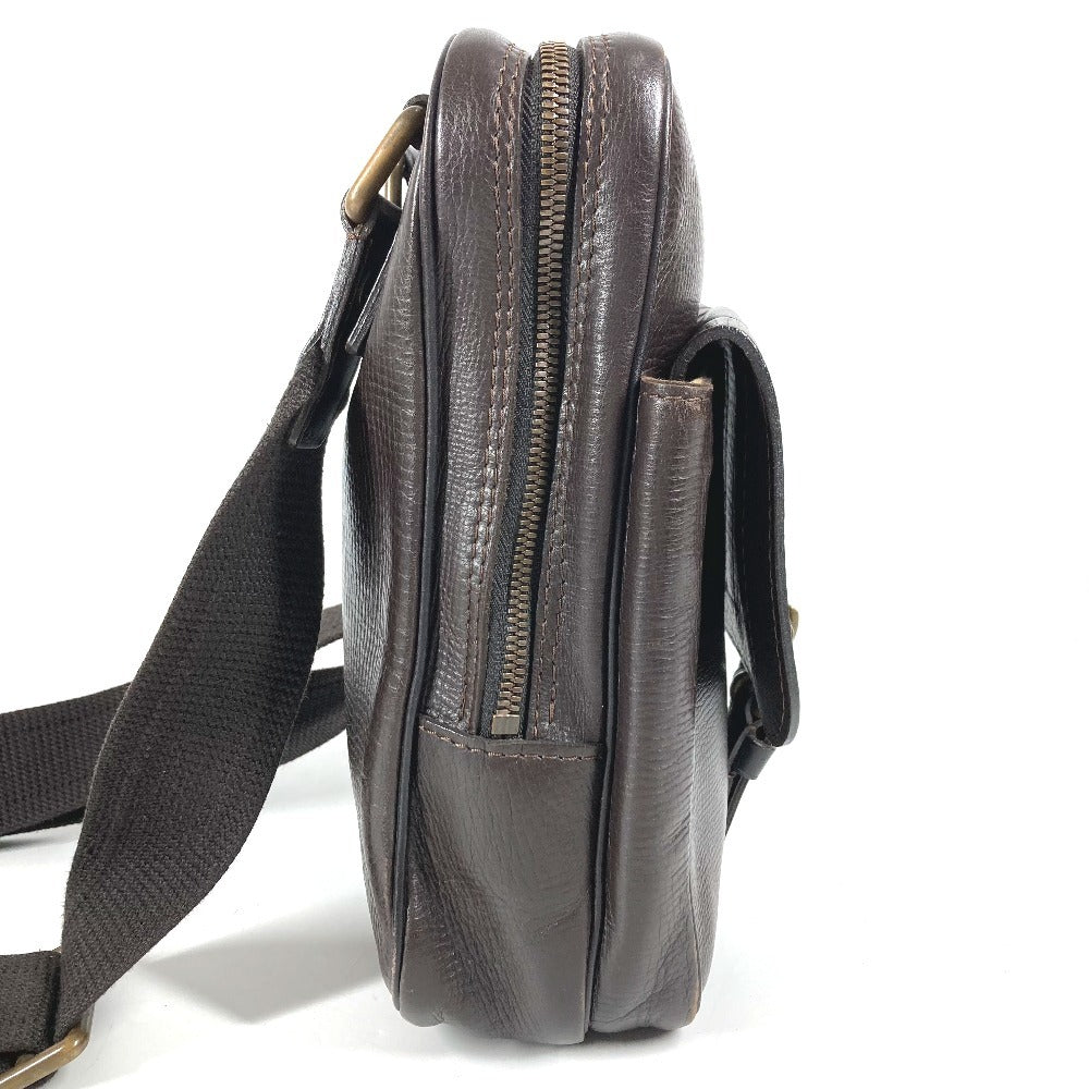LOUIS VUITTON M92534 ユタ イロクワ カバン 斜め掛け ポシェット ショルダーバッグ ユタレザー ユニセックス カフェ ブラウン