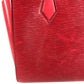LOUIS VUITTON M52427 Epi Duplex Tote Bag Shoulder Bag Hand Bag Shoulder Bag Epi Leather Castilian red Red Used