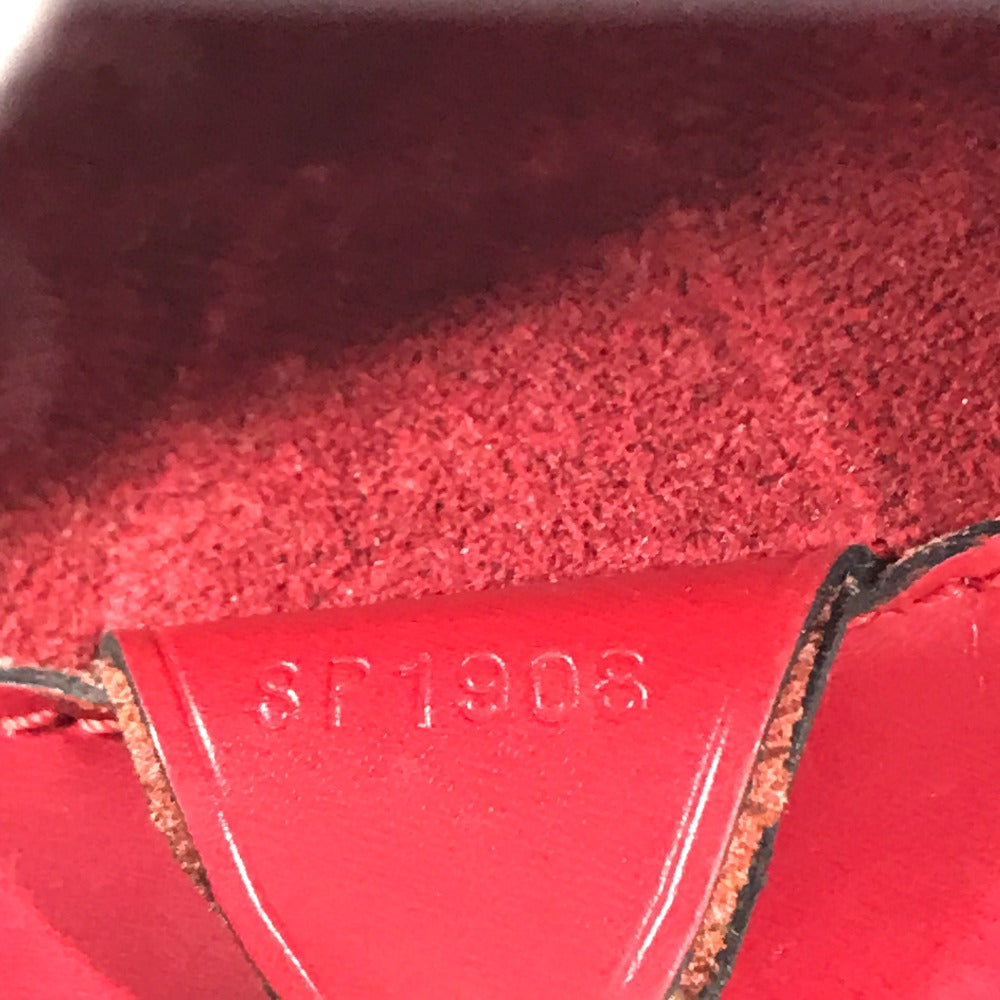 LOUIS VUITTON M52427 Epi Duplex Tote Bag Shoulder Bag Hand Bag Shoulder Bag Epi Leather Castilian red Red Used