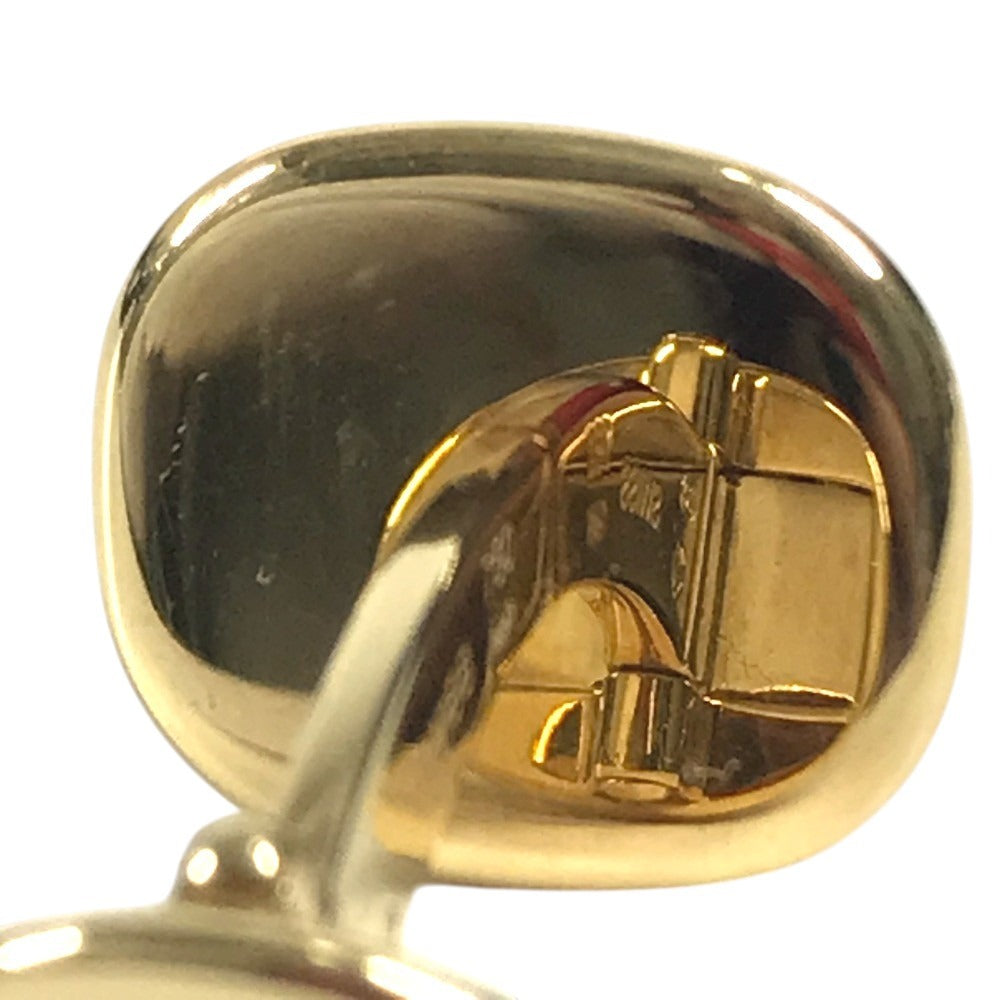 PATEK PHILIPPE ゴールデンエリプス カフリンクス アクセサリー ジュエリー プラチナ カフス YG750 メンズ ブルー