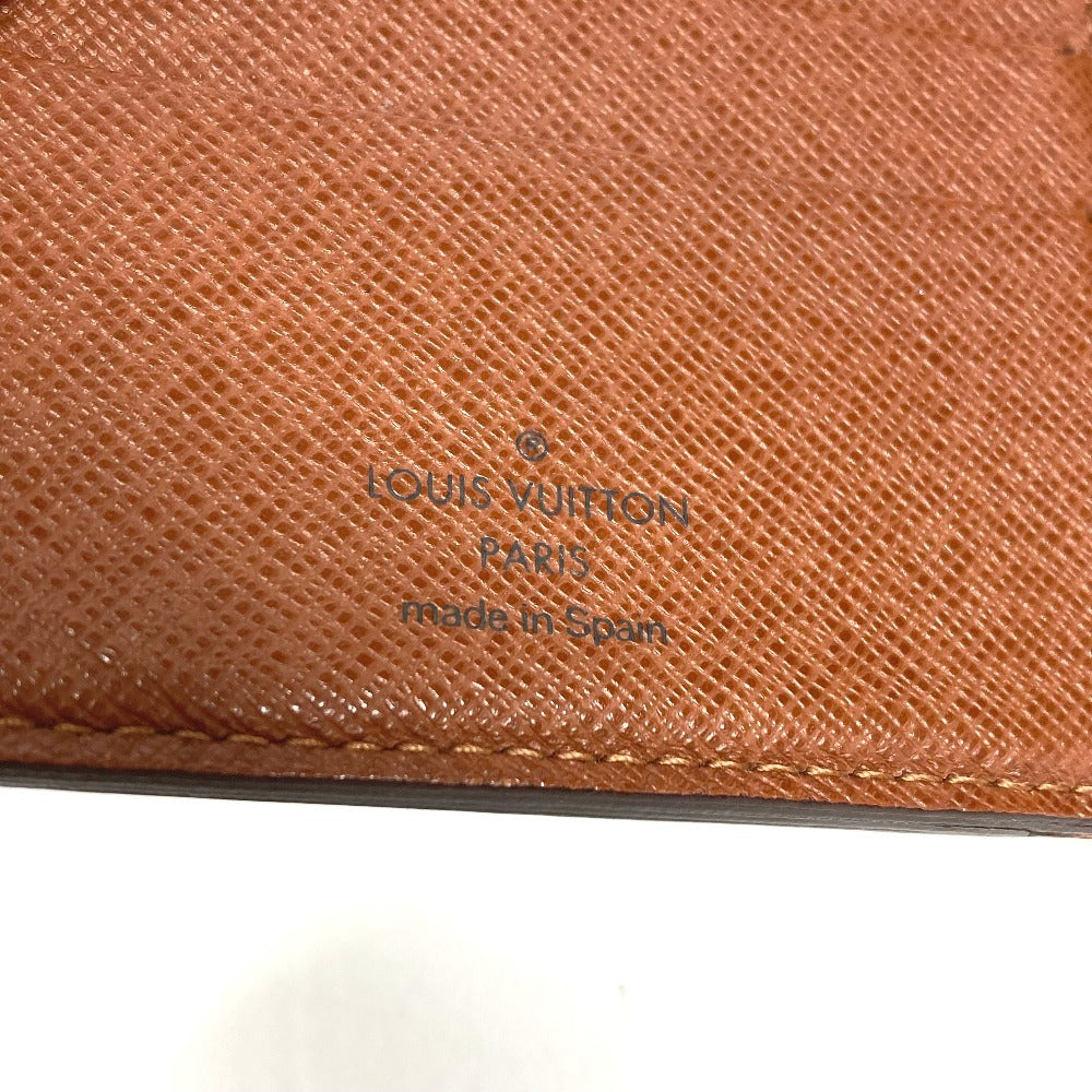 LOUIS VUITTON M61666 モノグラムパンダ ポルトビエカルトクレディモネ コンパクトウォレット 財布 2つ折り財布 モノグラムキャンバス ユニセックス ブラウン