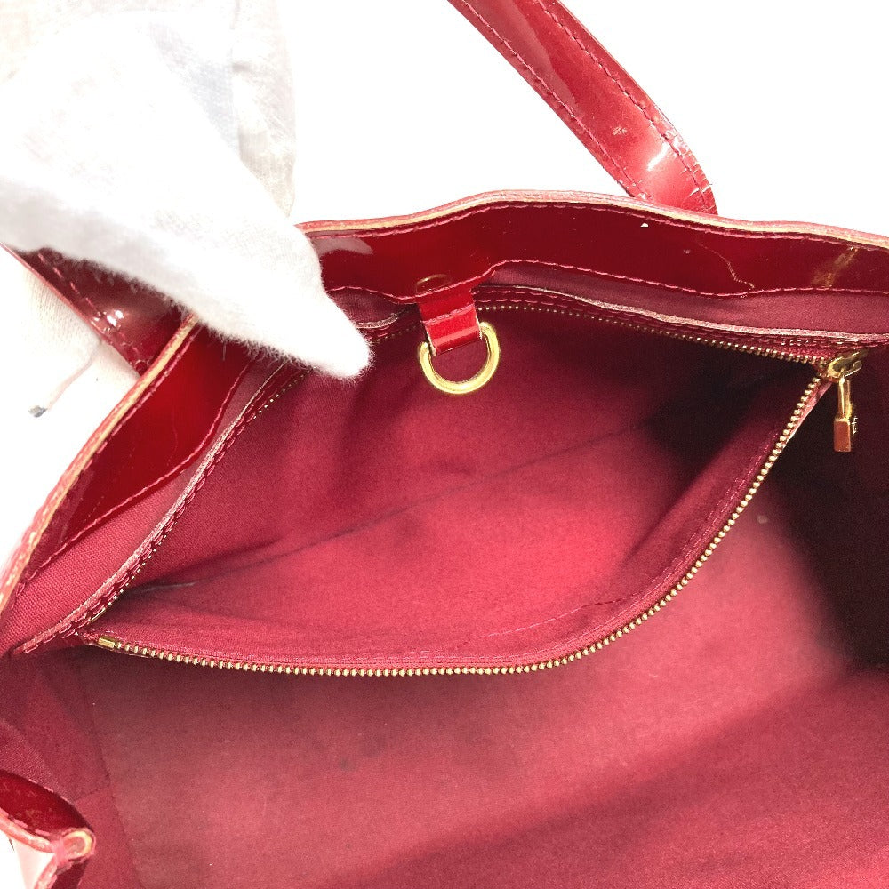 LOUIS VUITTON M93642 モノグラムヴェルニ ウィルシャーPM ウィルシャー PM カバン ハンドバッグ トートバッグ モノグラムヴェルニキャンバス レディース ポムダムール レッド