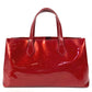 LOUIS VUITTON M93642 モノグラムヴェルニ ウィルシャーPM ウィルシャー PM カバン ハンドバッグ トートバッグ モノグラムヴェルニキャンバス レディース ポムダムール レッド