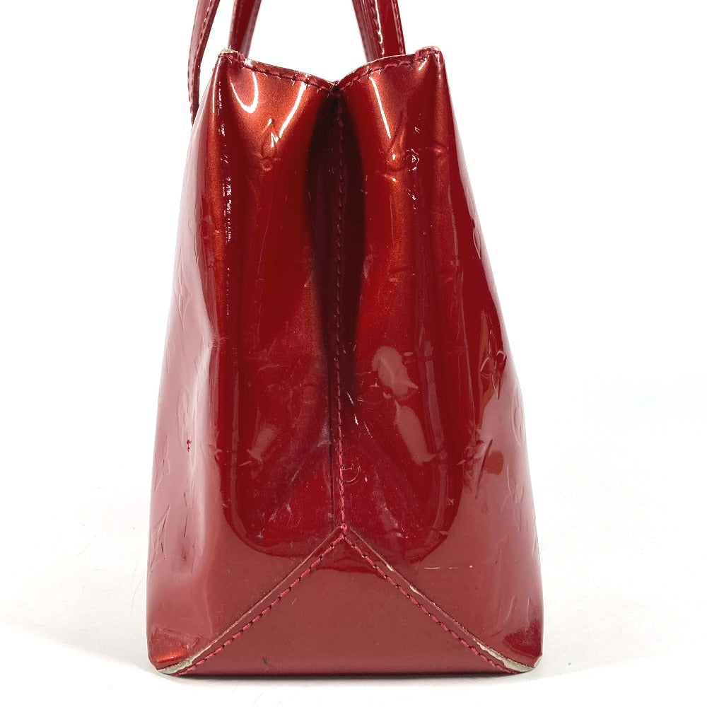 LOUIS VUITTON M93642 モノグラムヴェルニ ウィルシャーPM ウィルシャー PM カバン ハンドバッグ トートバッグ モノグラムヴェルニキャンバス レディース ポムダムール レッド