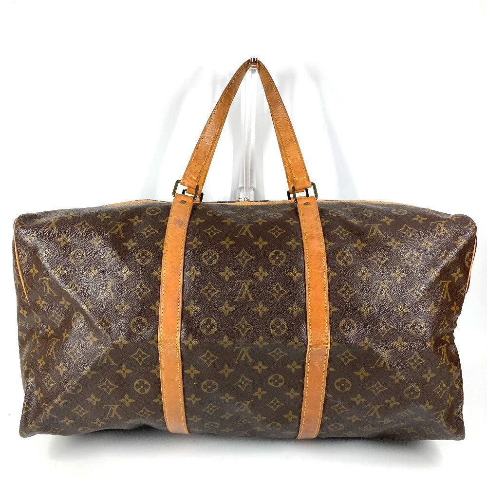 LOUIS VUITTON M41622 モノグラム サックスープル 55 サックスープル55 旅行バッグ ハンドバッグ トラベルバッグ ボストンバッグ モノグラムキャンバス ユニセックス ブラウン