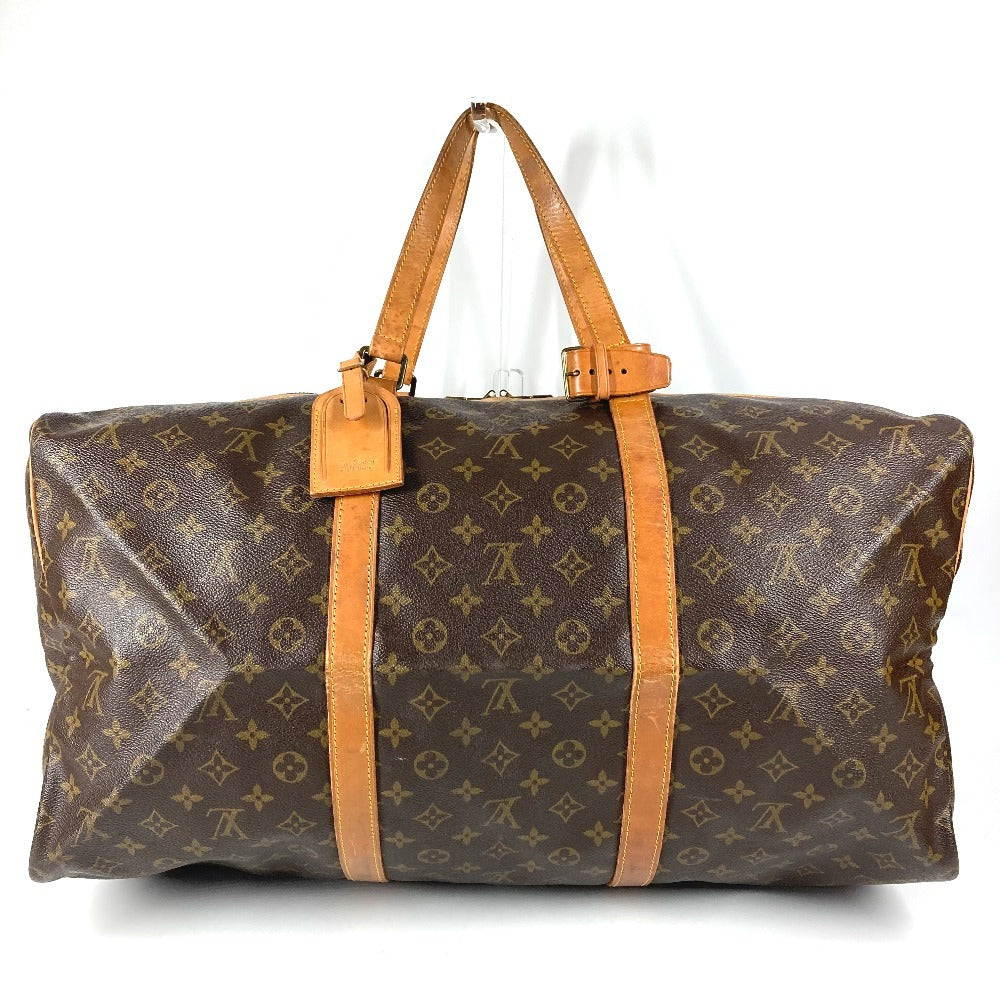 LOUIS VUITTON M41622 モノグラム サックスープル 55 サックスープル55 旅行バッグ ハンドバッグ トラベルバッグ ボストンバッグ モノグラムキャンバス ユニセックス ブラウン