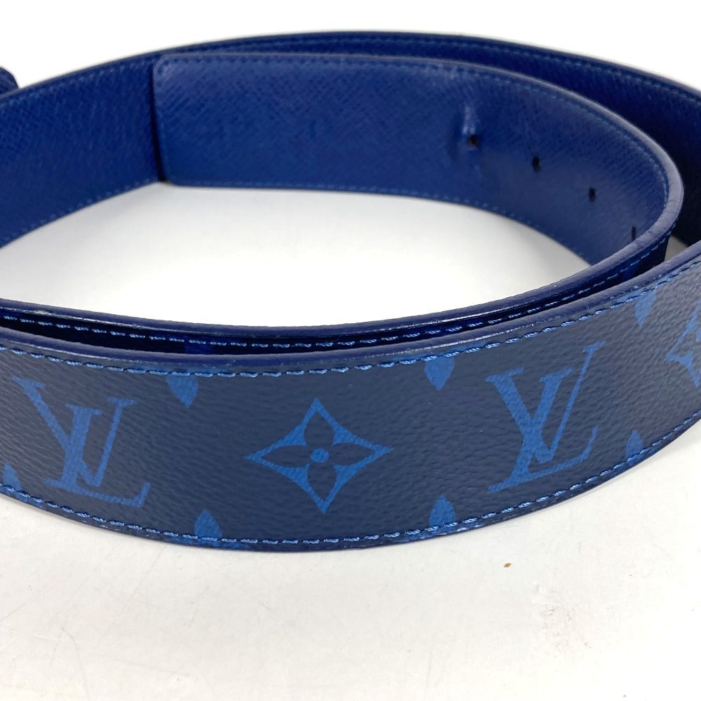 LOUIS VUITTON M0159T モノグラム コバルト タイガラマ サンチュール LVイニシャル リバーシブル 40MM ファッション小物 バックル ベルト ベルト モノグラムキャンバス メンズ ブルー
