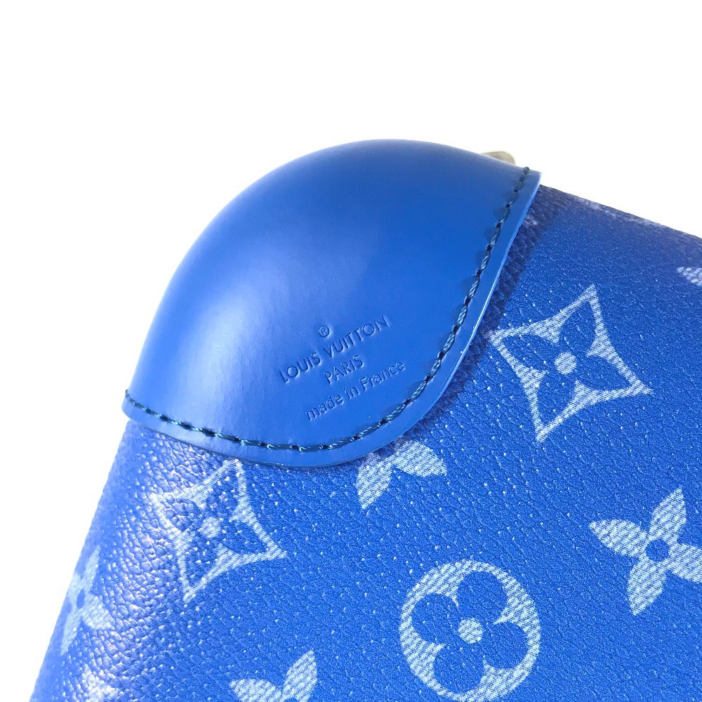 LOUIS VUITTON M20411 モノグラム クラウズ 雲 ホライゾン55 ホライゾン 55 4輪 スーツケース トラベルバッグ 旅行 キャリーバッグ レザー ユニセックス ブルー