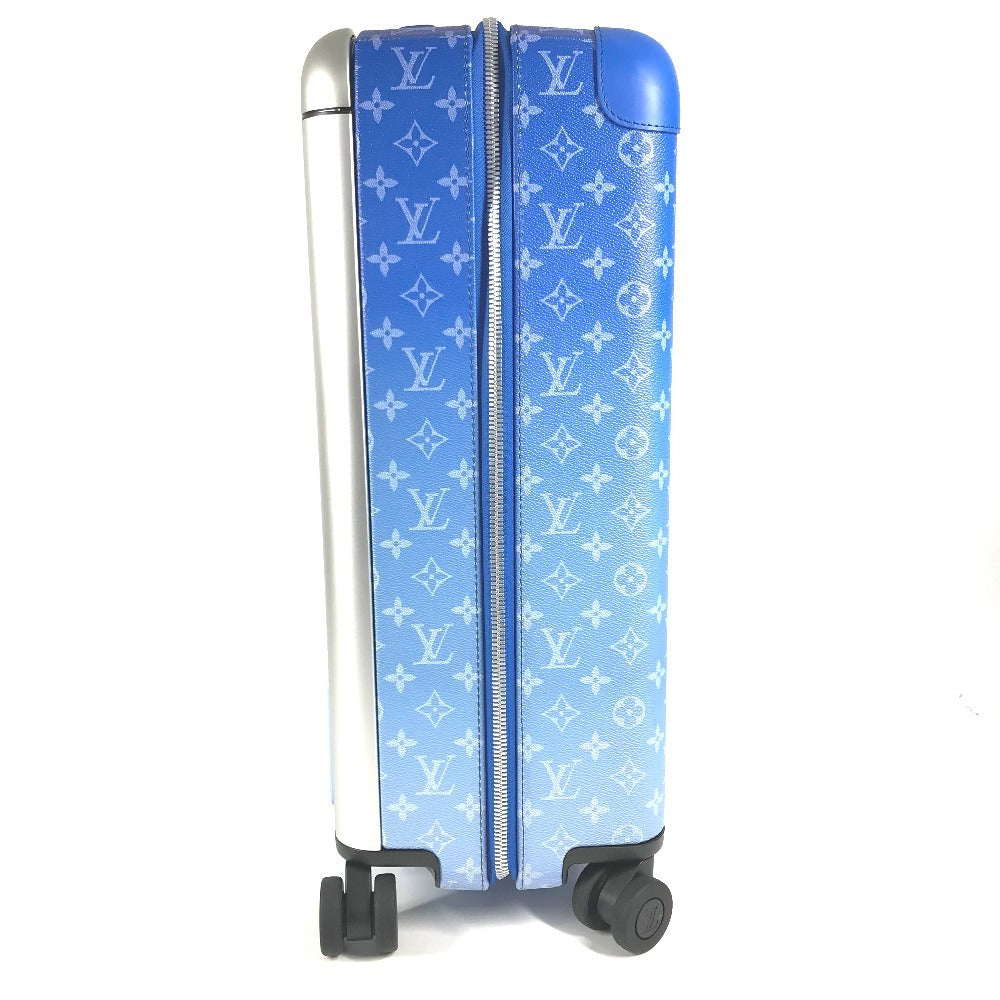 LOUIS VUITTON M20411 モノグラム クラウズ 雲 ホライゾン55 ホライゾン 55 4輪 スーツケース トラベルバッグ 旅行 キャリーバッグ レザー ユニセックス ブルー