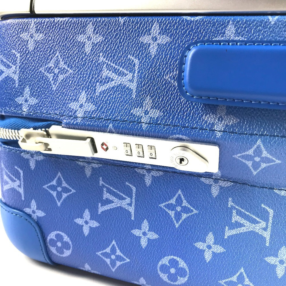 LOUIS VUITTON M20411 モノグラム クラウズ 雲 ホライゾン55 ホライゾン 55 4輪 スーツケース トラベルバッグ 旅行 キャリーバッグ レザー ユニセックス ブルー