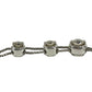 TASAKI K18 金 18K 3PD ダイヤ ダイヤモンド 3ポイント 0.54ct ネックレス チョーカー ジュエリー アクセサリー ネックレス WG750 レディース シルバー