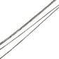 TASAKI K18 金 18K 3PD ダイヤ ダイヤモンド 3ポイント 0.54ct ネックレス チョーカー ジュエリー アクセサリー ネックレス WG750 レディース シルバー