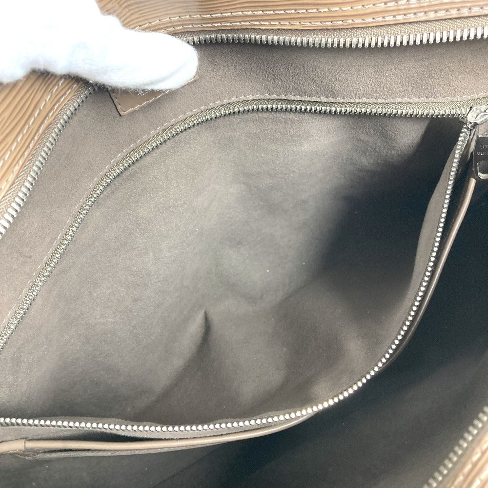 LOUIS VUITTON Epi PortoDocument Business PDB Hand Bag Document Bag Briefcase Business bag Epi Leather BrownBeigeBased Used