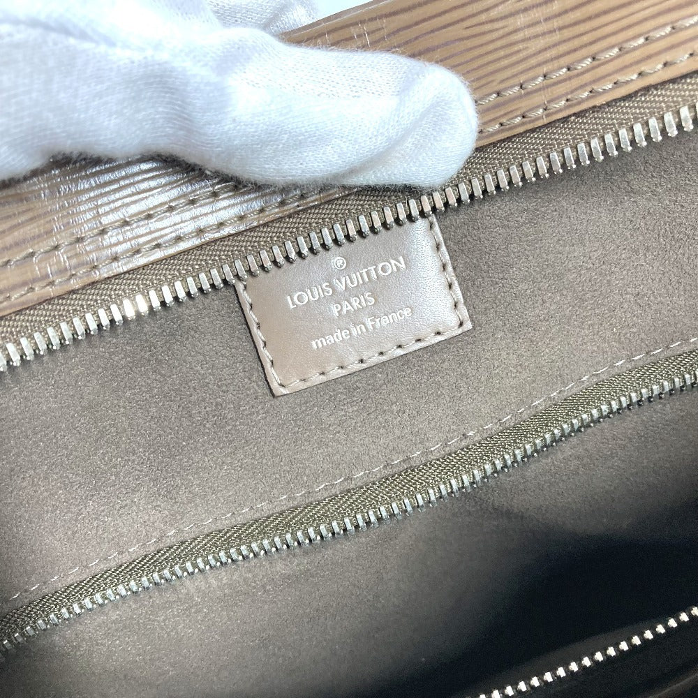 LOUIS VUITTON Epi PortoDocument Business PDB Hand Bag Document Bag Briefcase Business bag Epi Leather BrownBeigeBased Used