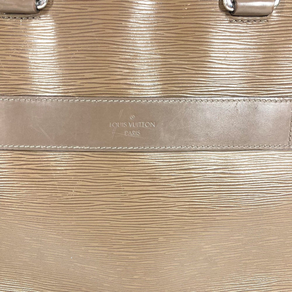 LOUIS VUITTON Epi PortoDocument Business PDB Hand Bag Document Bag Briefcase Business bag Epi Leather BrownBeigeBased Used