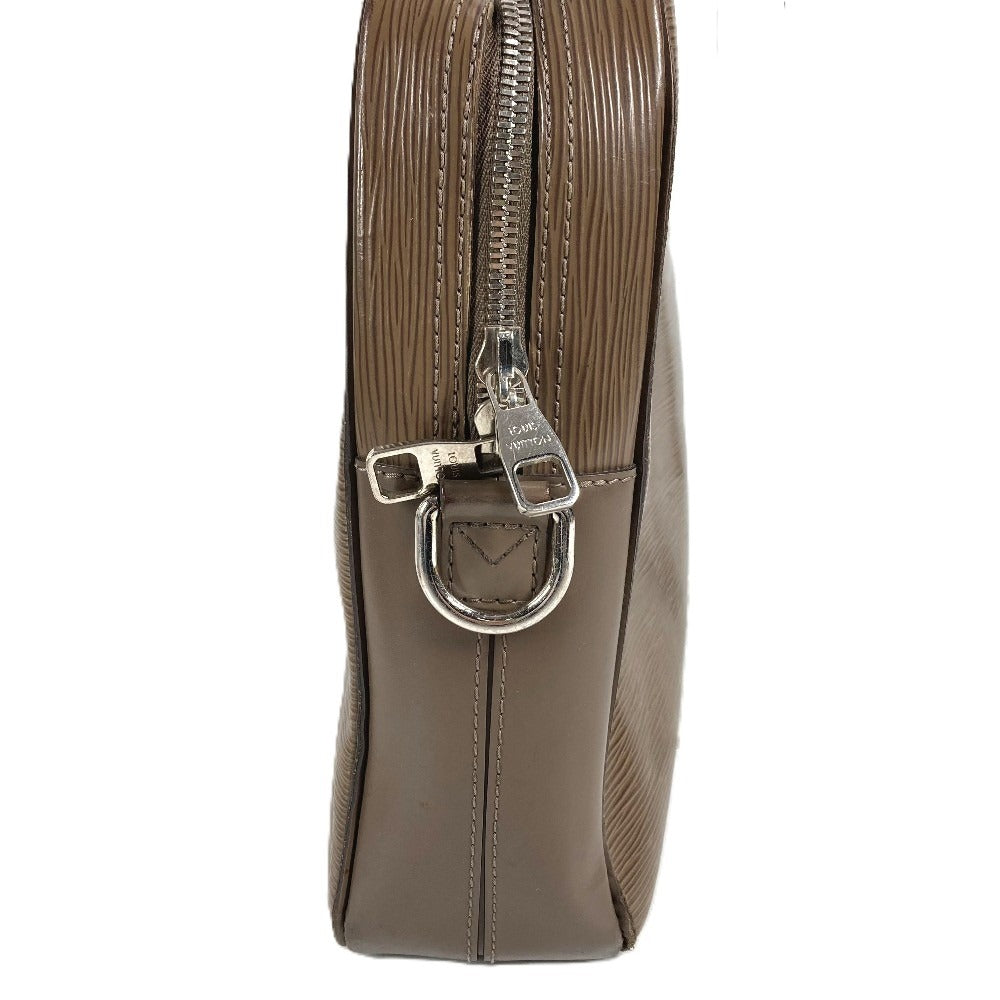 LOUIS VUITTON Epi PortoDocument Business PDB Hand Bag Document Bag Briefcase Business bag Epi Leather BrownBeigeBased Used
