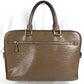 LOUIS VUITTON Epi PortoDocument Business PDB Hand Bag Document Bag Briefcase Business bag Epi Leather BrownBeigeBased Used