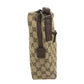 GUCCI 03136 GG logo all-over pattern bag shawl Shoulder Bag GGCanvas/Leather Beige Used
