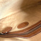 FENDI Selleria logo Crossbody Pochette bag Shoulder Bag Leather Brown Used