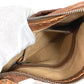 FENDI Selleria logo Crossbody Pochette bag Shoulder Bag Leather Brown Used
