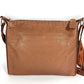 FENDI Selleria logo Crossbody Pochette bag Shoulder Bag Leather Brown Used
