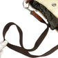 HERMES Crossbody Sack de Pansage Bucket type bag with pouch Shoulder Bag Leather/Canvas Beige Used