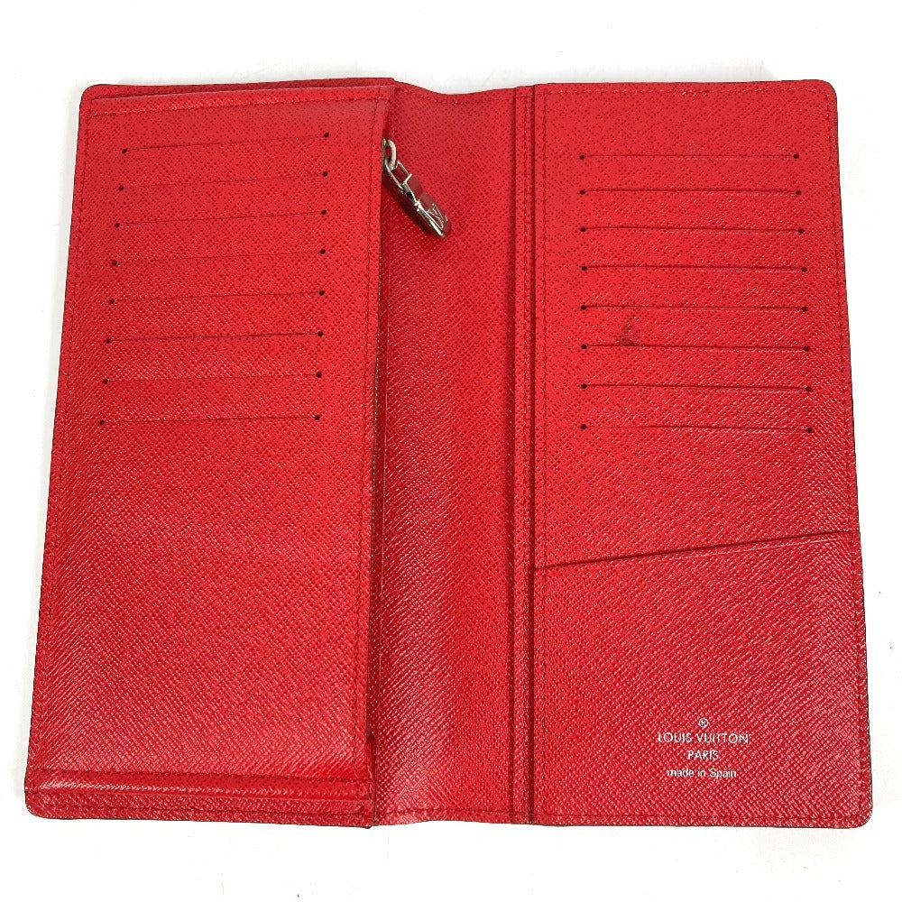 LOUIS VUITTON M67719 Epi Supreme collaboration Portefeuilles Brazza long wallet bifold Long Wallet Epi Leather Red Used