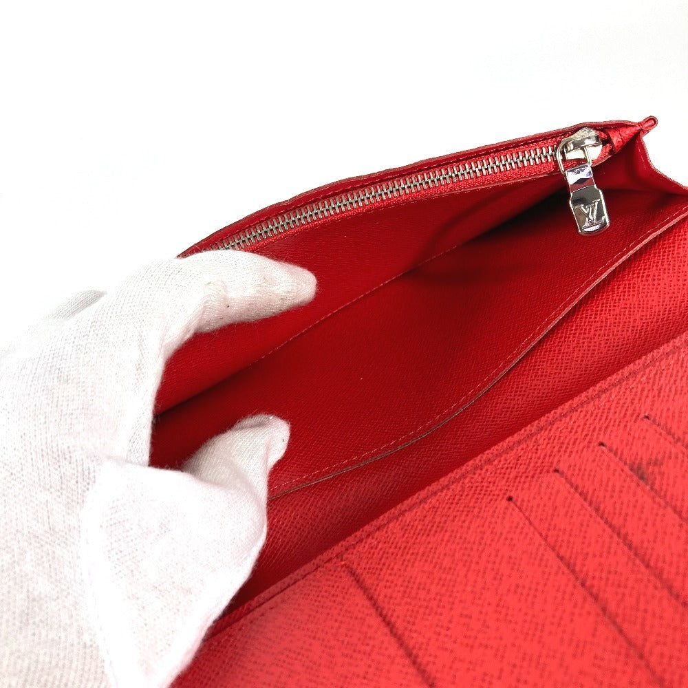 LOUIS VUITTON M67719 Epi Supreme collaboration Portefeuilles Brazza long wallet bifold Long Wallet Epi Leather Red Used