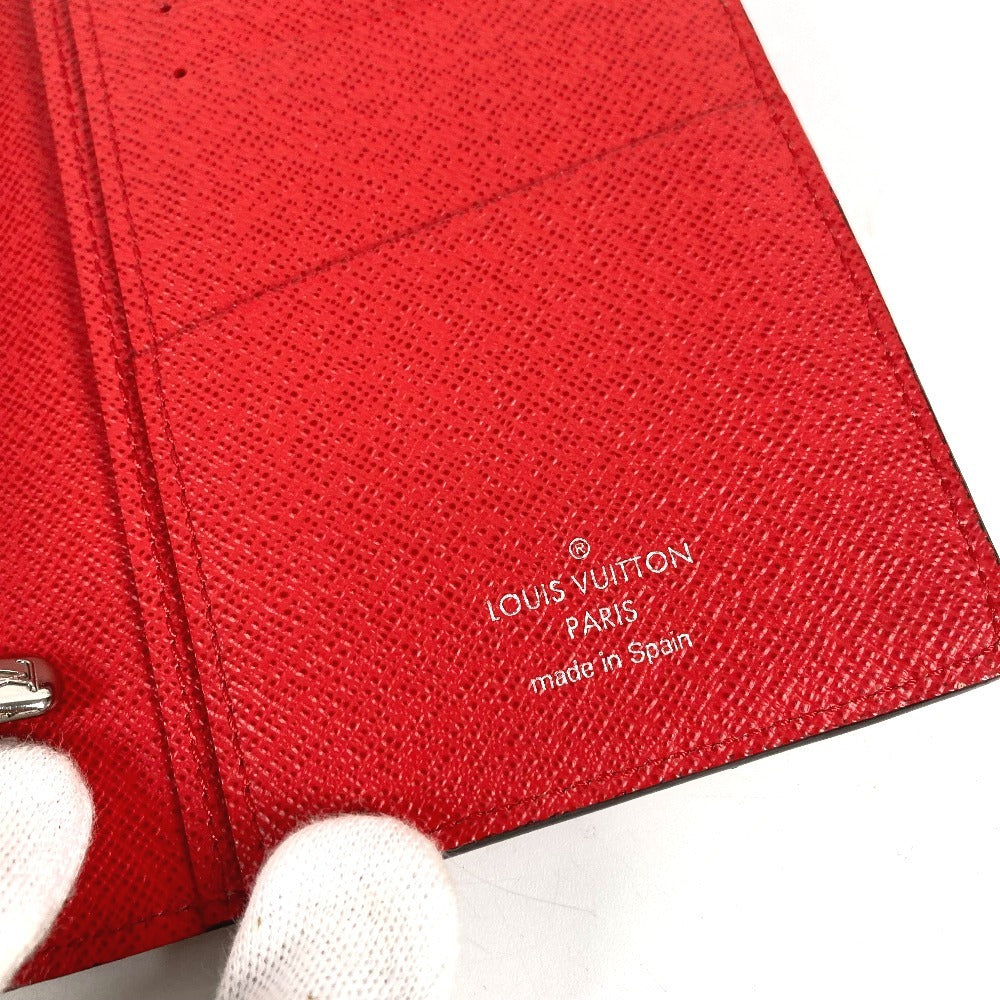 LOUIS VUITTON M67719 Epi Supreme collaboration Portefeuilles Brazza long wallet bifold Long Wallet Epi Leather Red Used