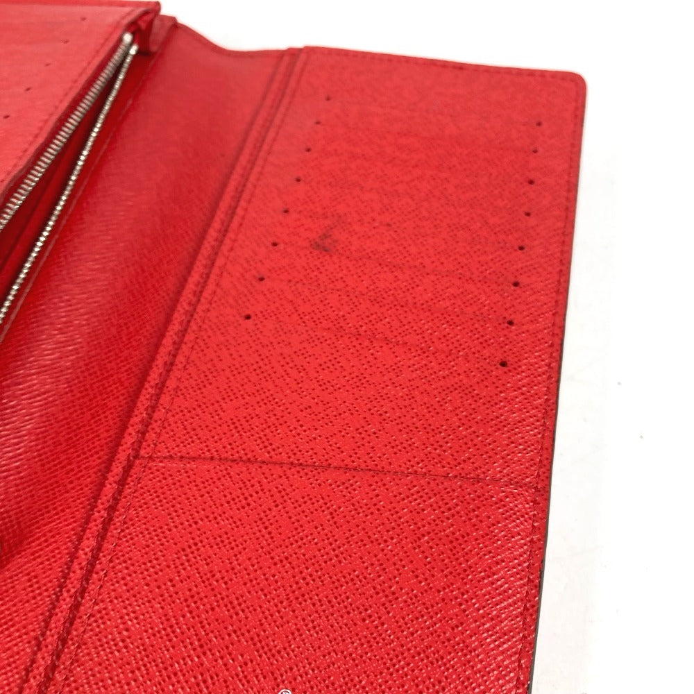 LOUIS VUITTON M67719 Epi Supreme collaboration Portefeuilles Brazza long wallet bifold Long Wallet Epi Leather Red Used