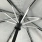 CHANEL CC CC Mark Bicolor Folding Umbrella umbrella polyester Beige/Black Used