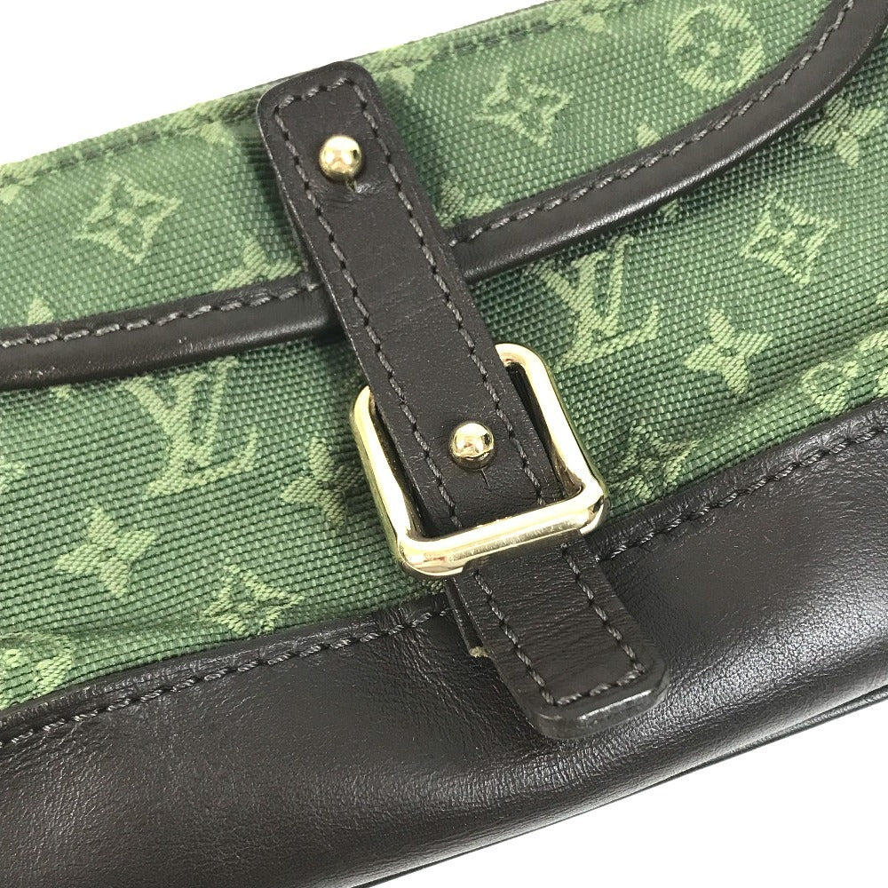 LOUIS VUITTON M92698 Monogram mini Ansophie Multi-Pouch Coin Compartment coin purse Wallet Pouch Monogram Mini Canvas khaki Used