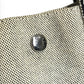 HERMES Fourre Tout Cabas Fourre Tout Cabas Tote Bag Vertical Hand Bag Canvas BlackBased/IvoryBased Used